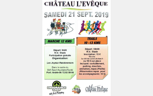 Trail Château l'Evêque